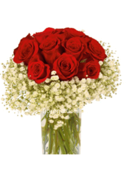 Bouquet di rose rosse